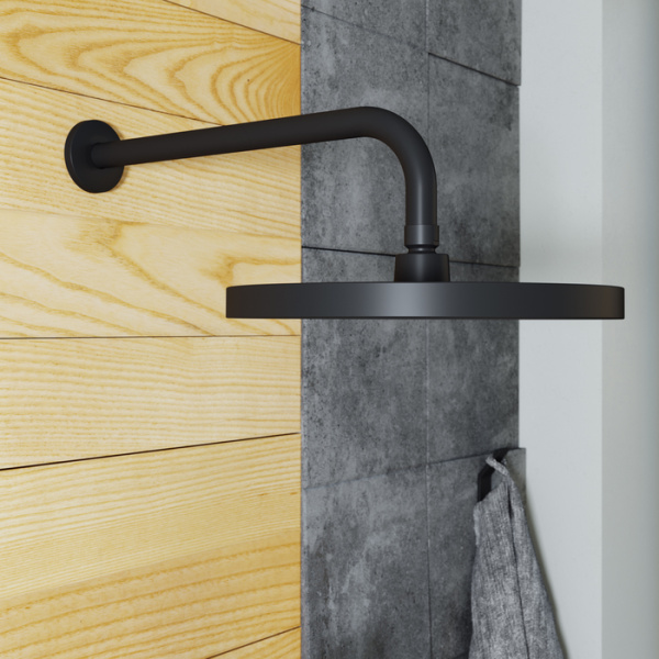 Кронштейн для верхнего душа IDDIS, черный (001BB35i61)